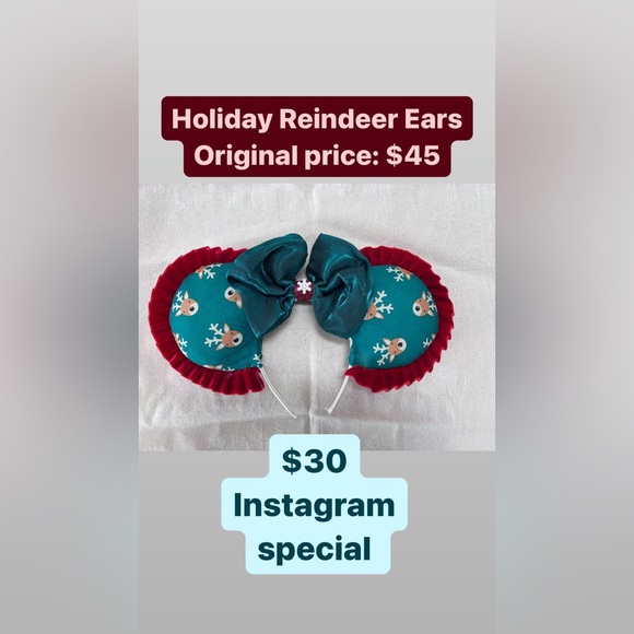Disney Theme Park Ears! HANDMADE and One of a Kind! - Picture 9 of 11